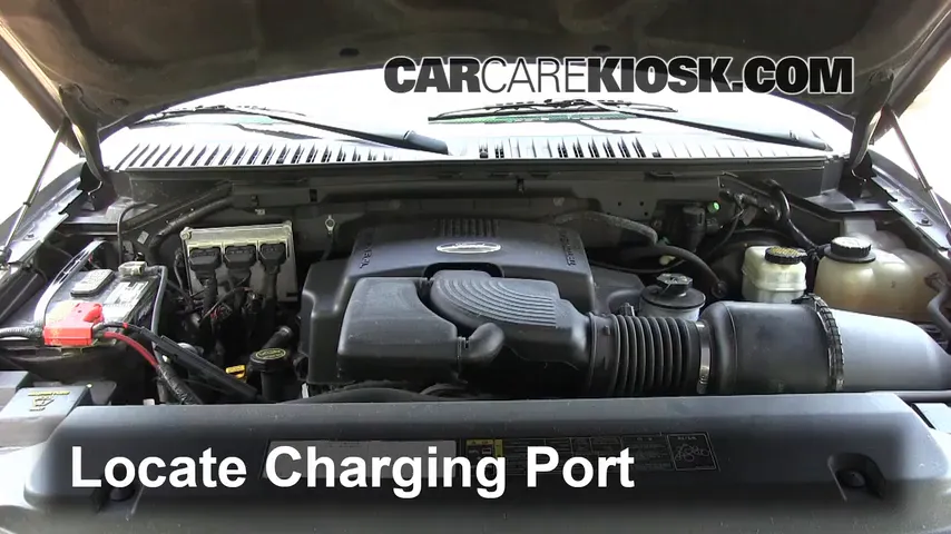 2004 Ford Expedition XLT 5.4L V8 Air Conditioner Recharge Freon